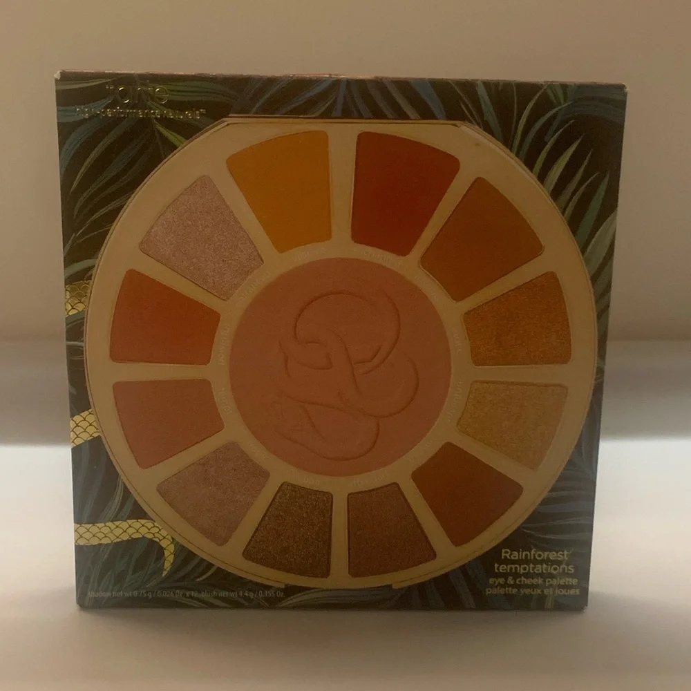 NEW Tarte Rainforest Temptations Eye and Cheek Palette - Picture 2 of 5